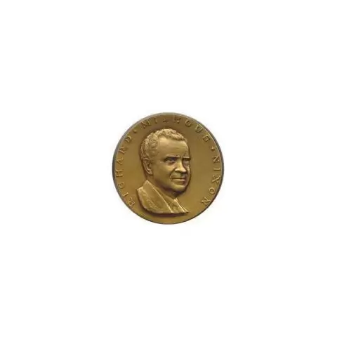 PRESIDENT RICHARD NIXON 1969 Inauguration Token Medal Sealed Original Bag 
