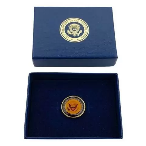 no signature Presidential seal Lapel Pin