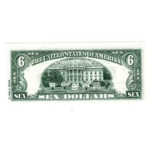 1993 President Bill Clinton $3 dollar bill Slick Times Novelty Money