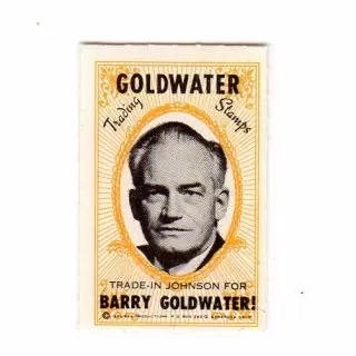 Barry Goldwater '64 Original Campaign Event Napkin Set Of 5 