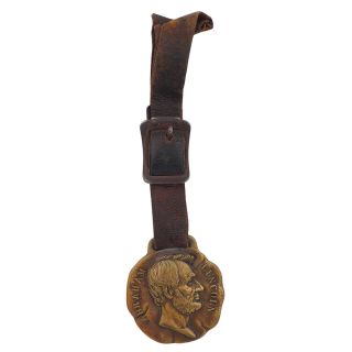1920 Republican National Convention Watch FOB - Harding & Coolidge