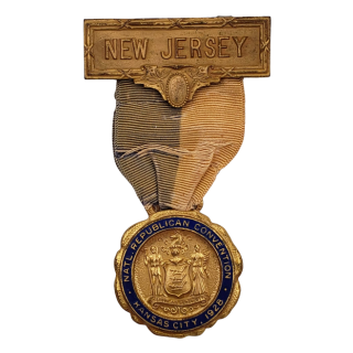 1928 Republican National Convention Badge