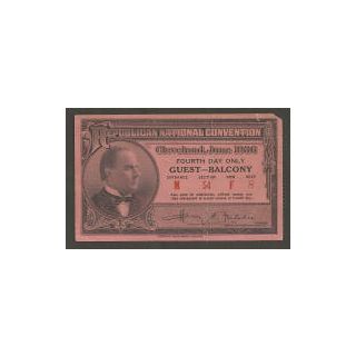 1936 Republican Convention Ticket