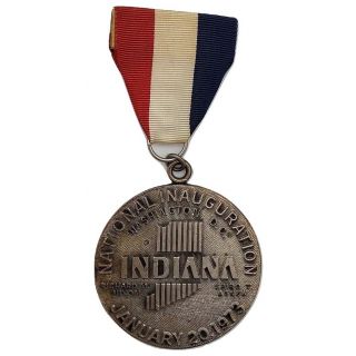 1973 Nixon Agnew Inaugural Badge - Indiana