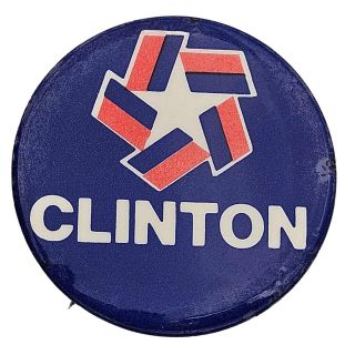 1978 Early Governor Bill CIinton Campaign Button