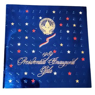 1989 Presidential Inaugural Gala Program - Huge List of Star Performers