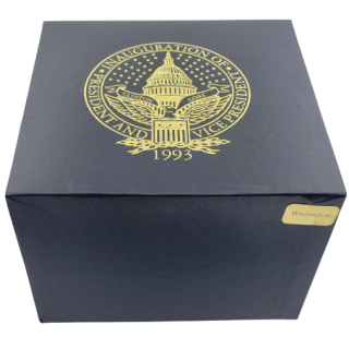 George Washington China Teacup & saucer Clinton Inaugural Gift Set 1993