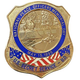 1995 U.S. Secret Service National Peace Officers Commemorative Badge