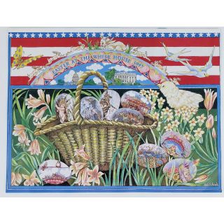 1997 Hillary Clinton "Easter At The White House" Program