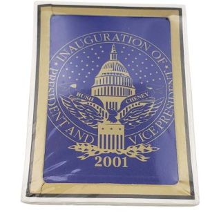 2001 George W. Bush Inauguration Deck of Sealed Playing Cards