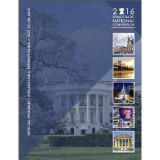 2016 Official Democratic Convention Program
