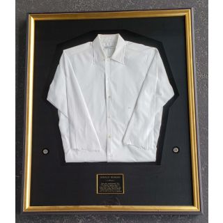 Ronald Reagan Dress Shirt Monogrammed Obtained From White House Maid