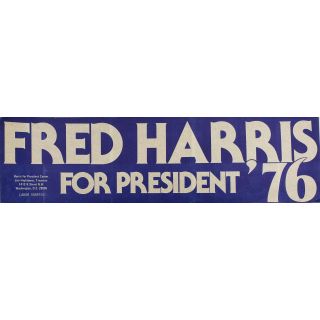 Fred Harris For President '76