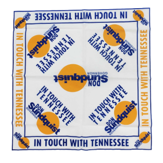 Don Sundquist for Governor of Tennessee Campaign Bandana