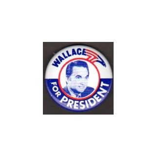 Wallace for President button