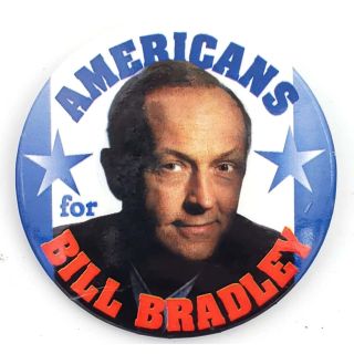 2000 Americans for Bill Bradley Campaign Button