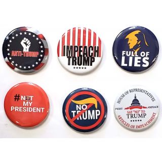 Anti Donald Trump 2020 Campaign Buttons