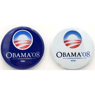 Barack Obama 2008 Classic Button Set