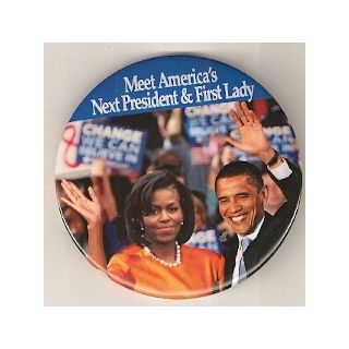 Barack & MIchelle Obama Button