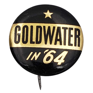 1964 Republican Barry Goldwater in '64 Star Button