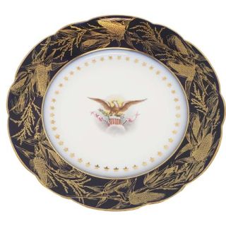 1892 Benjamin Harrison White House China Rare 9.5" Dinner Plate
