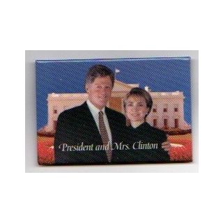 Bill andHillary Clinton souvenir button