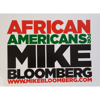 African Americans for Mike Bloomberg