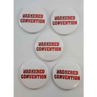 Brokered Convention Button Set