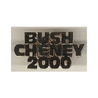 Bush Cheney 2000 tie tac