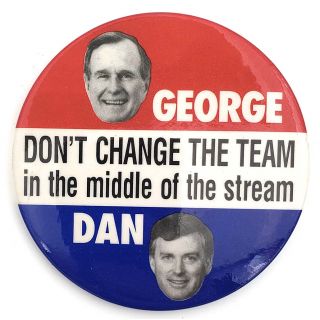 Bush re-election campaignbutton