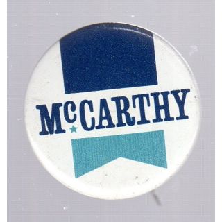 Eugene McCarthy pin souvenir