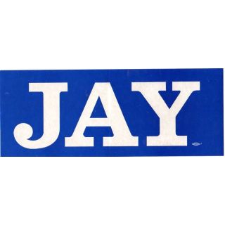 Jay bumper sticker West Virginia governor