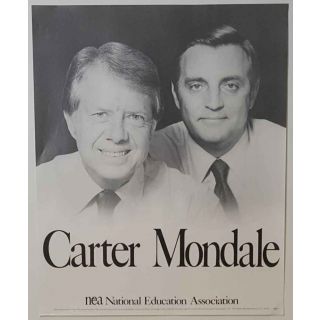 Carter Mondale NEA Union Poster