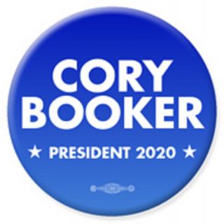 Core Booker For President One Blue 1