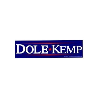 Dole Kemp Bumper Sticker