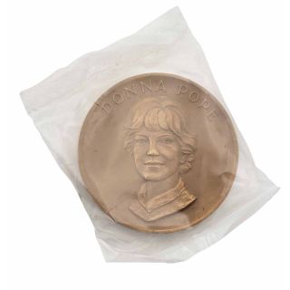Donna Pope Director of the U.S. Mint 3" Bronze Medal