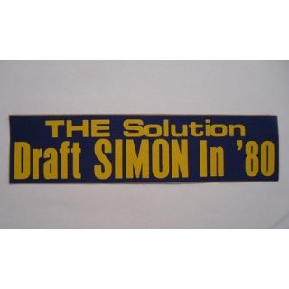 Paul Simon Bumper Sticker