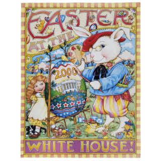 2000 Hillary Clinton "Easter At The White House" Program