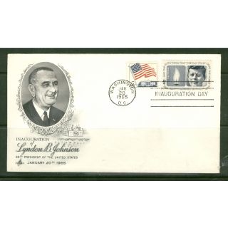 1965 Lyndon Johnson Inaugural Cover
