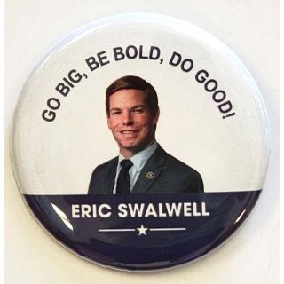 Eric Swalwell Campaign Button 1
