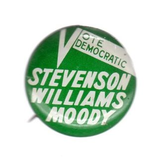 Michigan political pin button history