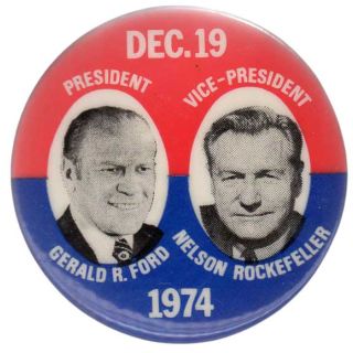 Ford Rockefeller button