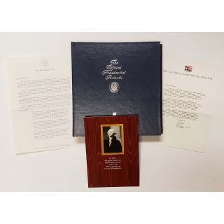 The Official Presidential Portraits Franklin Mint Medal Coin Collection