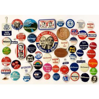 George Mcgovern Pin Collection 26