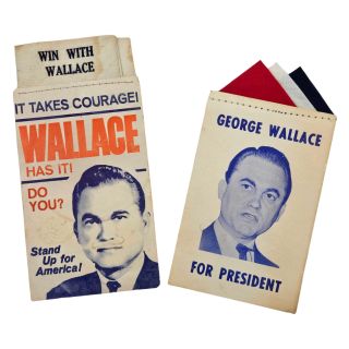 George Wallace For President Campaign Pocket Squares