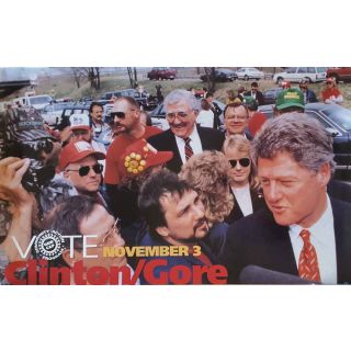 Great Clinton Gore Colorful Poster