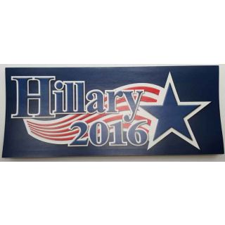 Hillary Clinton 2016 bumper sticker