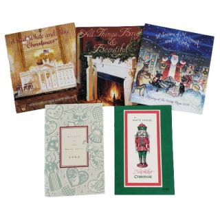 Holidays at The White House Christmas Booklets - Collection of 5 Different