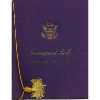 1957 Eisenhower Inaugural Ball Program