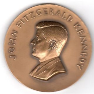 John F Kennedy Official Inaugural Medal